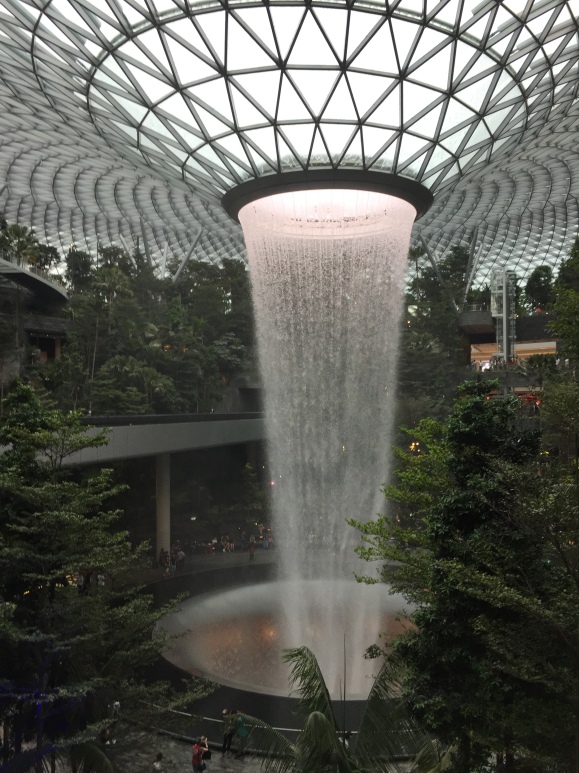 HSBC Rain Vortex in Jewel at Changi