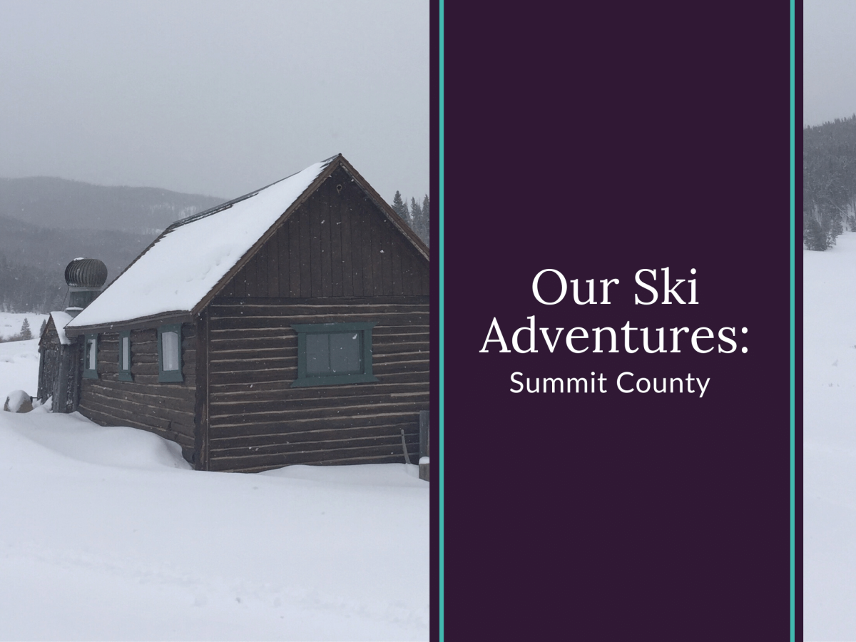 blog banner for Summit County ski trip